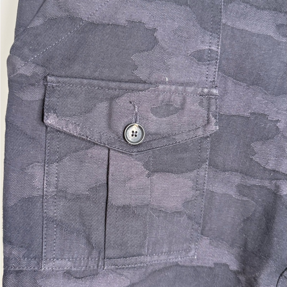 Wings + Horns Men's Black & Gray Camo Cargo Pants - Picture 2 of 9